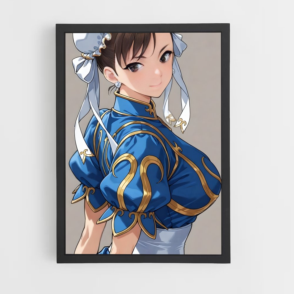 Poster Chun-Li Power – affiche Street Fighter (vue 2)